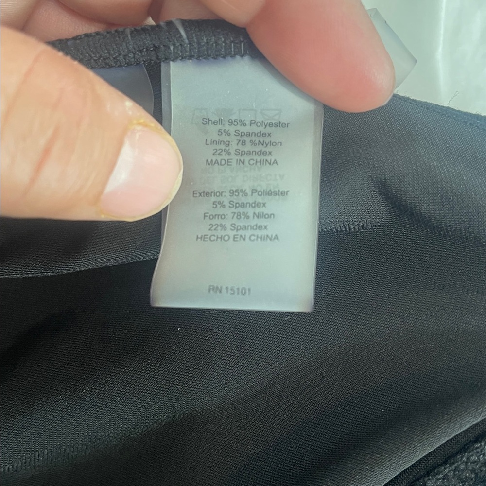 Beyond Control Solid Front Cascade Tankini Top In… - image 7